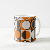 Mug Motif abstrait géométrique du milieu du siècle ave (Devant droit)