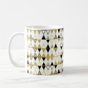 Mug Motif abstrait géométrique sans soudure de sha col