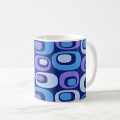 Mug Motif Abstrait moderne du milieu du siècle (Devant droit)