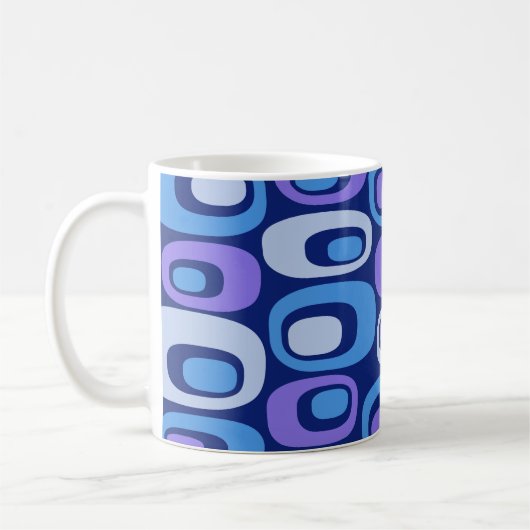 Mug Motif Abstrait moderne du milieu du siècle (Gauche)