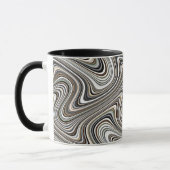 Mug Motif Abstrait moderne et élégant (Gauche)