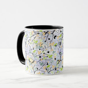 Mug Motif abstrait, motif d'automne