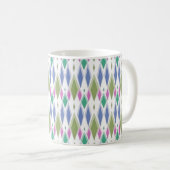 Mug Motif abstrait multicolore simple géométrique (Devant droit)