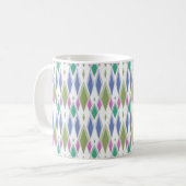 Mug Motif abstrait multicolore simple géométrique (Devant gauche)