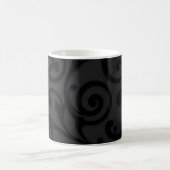 Mug Motif Abstrait noir torride (Centre)