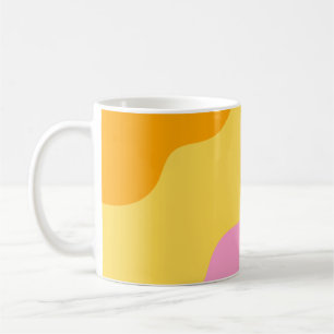 Mug Motif Abstrait Pastel