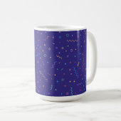 Mug Motif Abstrait rétro (Devant droit)