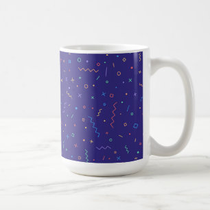 Mug Motif Abstrait rétro
