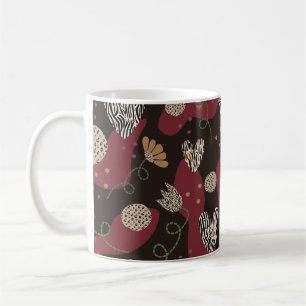 Mug motif Abstrait sans couture