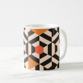 Mug Motif abstrait sans couture de formes géométriques (Devant droit)