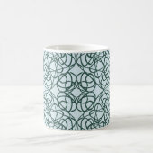 Mug motif Abstrait sans faille avec éléments de la vil (Centre)
