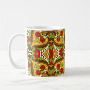 Mug motif Abstrait sans faille de style oriental