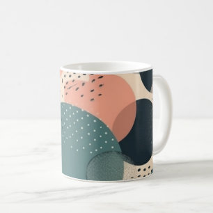 Mug Motif Abstrait sans fil minimal - géométrique (6)