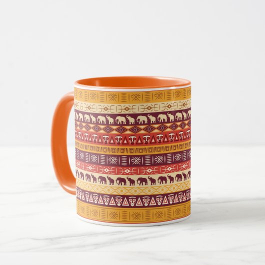 Mug Motif africain (Devant gauche)
