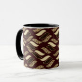Mug Motif africain 2 de peau de guépard (Devant gauche)