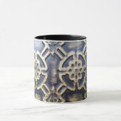 Mug motif africain en tissu boueux (Centre)