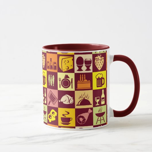 Mug Motif alimentaire 2 (Droite)
