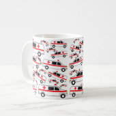 Mug Motif ambulancier (Devant gauche)