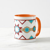 Mug Motif amérindien (Devant droit)