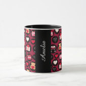 Mug Motif Amour Marron (Centre)