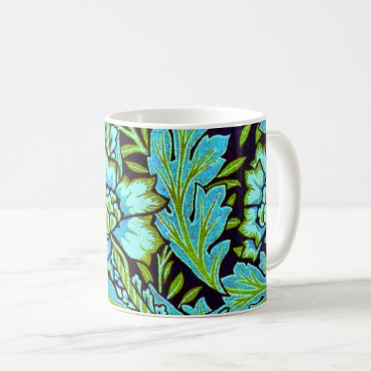 Mug Motif Anémone par William Morris, (Devant droit)