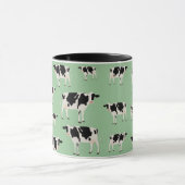 Mug Motif animal de ferme de vache (Centre)