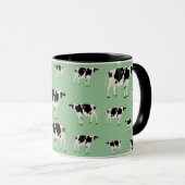 Mug Motif animal de ferme de vache (Devant droit)