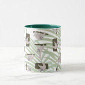 Mug Motif animal mignon Sloth en forêt sauvage (Centre)