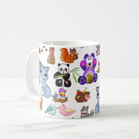 Mug Motif Animaux (Devant gauche)
