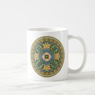 Mug Motif antique cloisonné chinois : Vert Jade