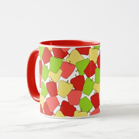 Mug Motif Apple Jumble (Devant gauche)
