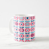 Mug Motif Apple sans soudure. Ensemble d'applications (Devant gauche)