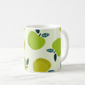 Mug Motif Apple sans soudure. Illustration du thème de (Devant droit)
