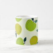 Mug Motif Apple sans soudure. Illustration du thème de (Centre)