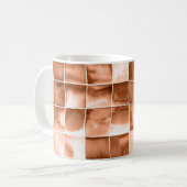 Mug Motif aquarellaire carié (Devant gauche)