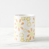 Mug Motif aquarelle de fleur de marguerite jaune orang (Centre)