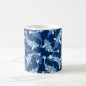 Mug Motif aquatique bleu - Koi Fish (Centre)