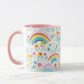 Mug Motif arc-en-ciel (Gauche)