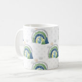 Mug Motif arc-en-ciel aquarelle (Devant gauche)