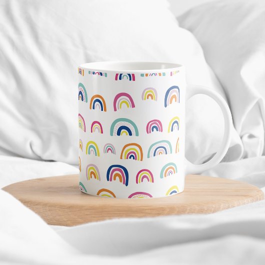 Mug Motif arc-en-ciel bohème coloré