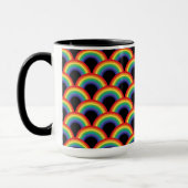 Mug Motif arc-en-ciel coloré (Gauche)