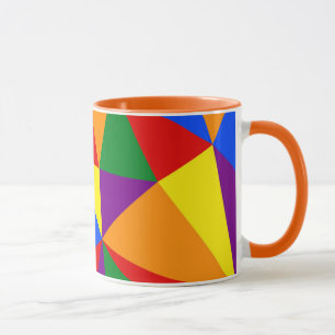 Mug Motif arc-en-ciel de Polygone