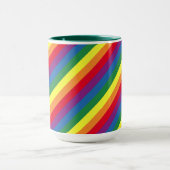 Mug Motif arc-en-ciel diagonal (Centre)