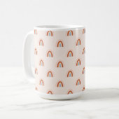 Mug Motif arc-en-ciel Doodle doux (Devant gauche)