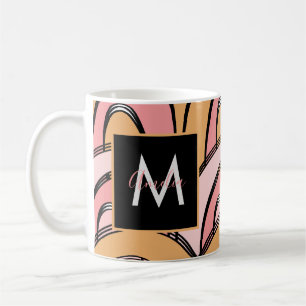 Mug Motif Arc-en-ciel Groovy Orange Rose   