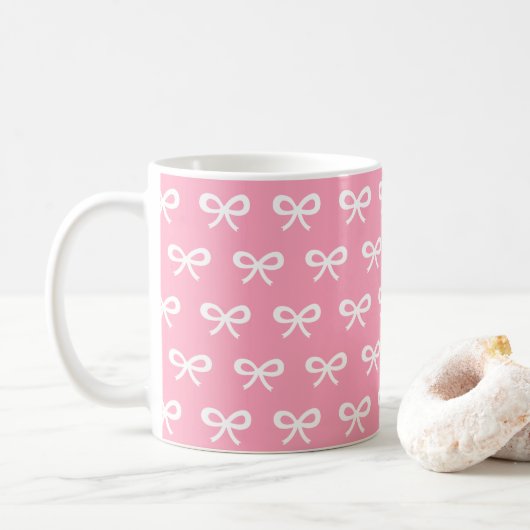 Mug Motif arc rose (Avec donut)