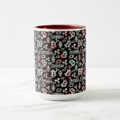 Mug Motif argent couleur rose Cryptodevise (Centre)