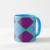 Mug Motif Argyle Classique (Devant droit)