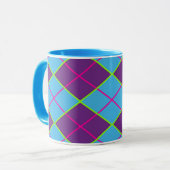 Mug Motif Argyle Classique (Devant gauche)