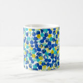 Mug motif arrière - plan abstrait transparent, avec sp (Centre)